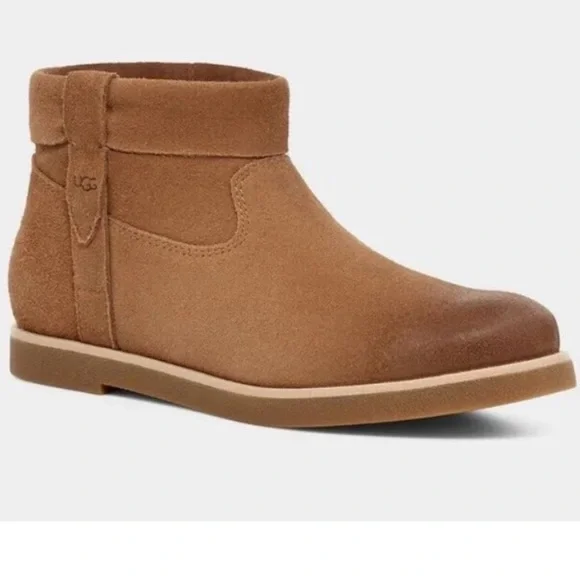 UGG | Shoes | Ugg Josefene Cuff Suede Ankle Boots Chestnut  display picture 3